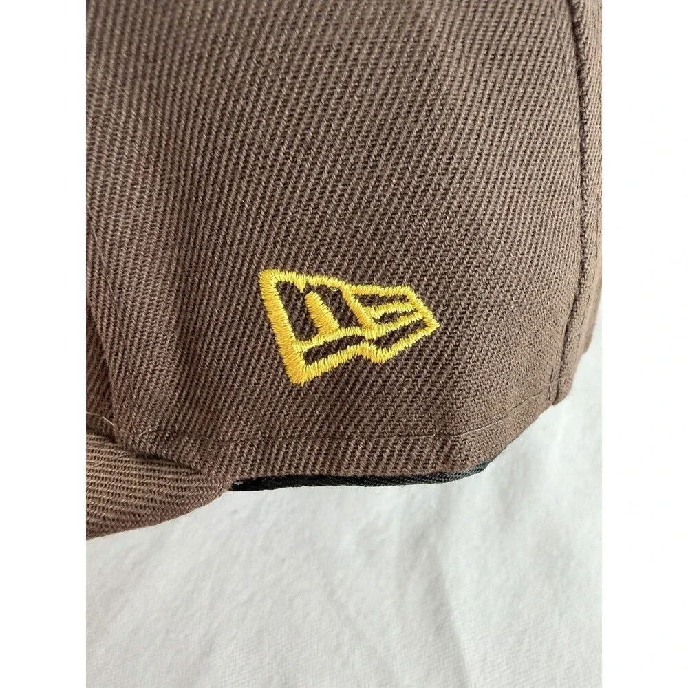 New Era 59FIFTY San Diego Padres Brown Fitted Cap 7 3/8 58.7cm
